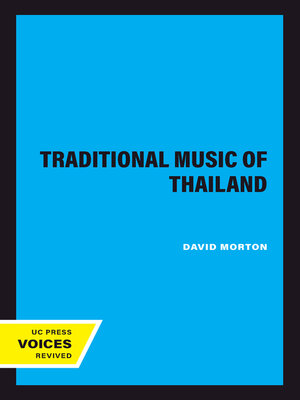 cover image of The Traditional Music of Thailand